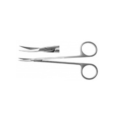 Precision Scissor 4 1/2`` Slightly Curved