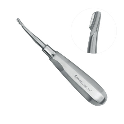 Winged Elevator Tip 5mm 6`` Standard Handle Curved