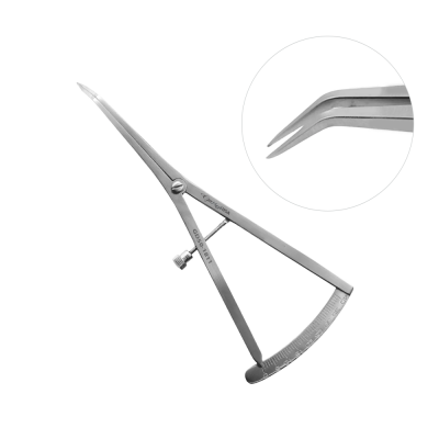 Castroviejo Caliper 9cm Curved