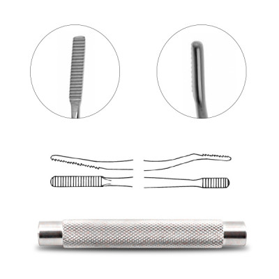 Bone File 7 inch Double Ended #64