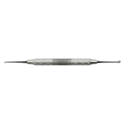 Double Ended Serrated Bone Curette Molt 2/4