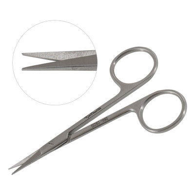 Iris Dental Gum Scissors 4 1/2" Straight