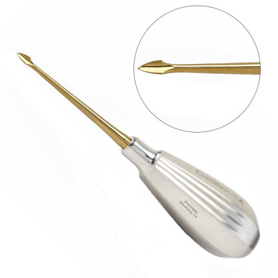 Glux Luxating Spade Micro Serrated Tip Small Stubby Handle