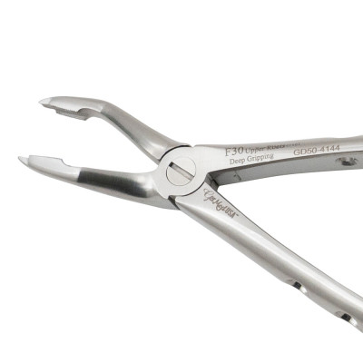 English Extraction Forceps, Upper Roots Narrow Beak No. 51A