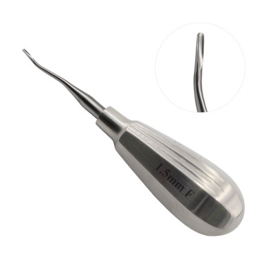 Winged Elevator 5`` Short Handle Tip 1.5mm Forward Angle