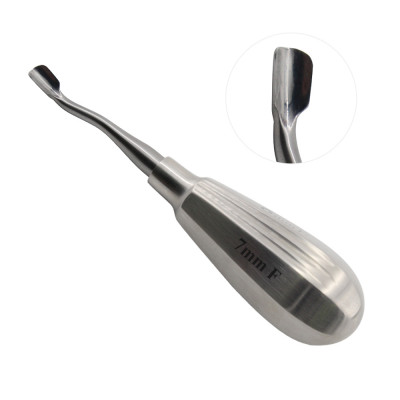 Winged Elevator 5`` Short Handle Tip 7mm Forward Angle