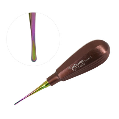 GLux Luxating Color Coated Rainbow Shaft 2mm Rose Gold