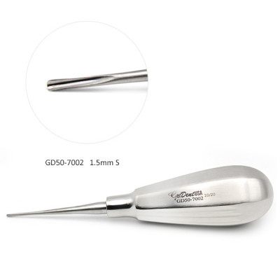 Glux Luxating Straight Tip 1.5mm 5 inch Stubby Handle