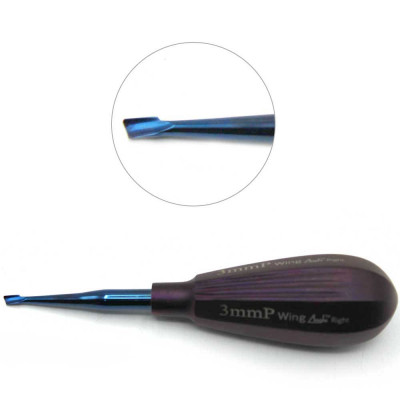Luxating WingAngle 3mm Right Color Coated