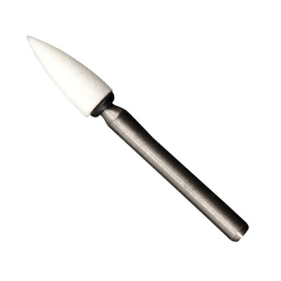 Dura-White Stones, FG, Flame, # 025 (FL2), White, Pack of 5