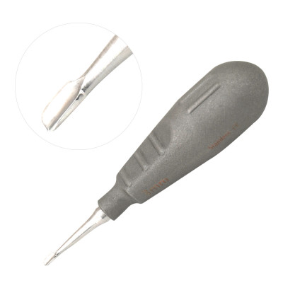 Winged Elevator Straight 3mm New XS Shaft Stubby Handle