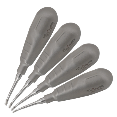 Winged Elevators Curved  Set of 4 New Handle