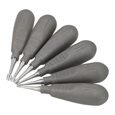 Winged Elevators Straight Set of 6 New XS Shaft Stubby Handle
