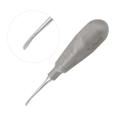 Glux Luxating 3mm Curved New Stubby Handle