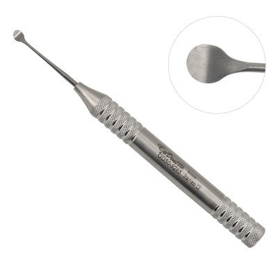 Flexible Molt Bone Curette 6mm with Pen Handle