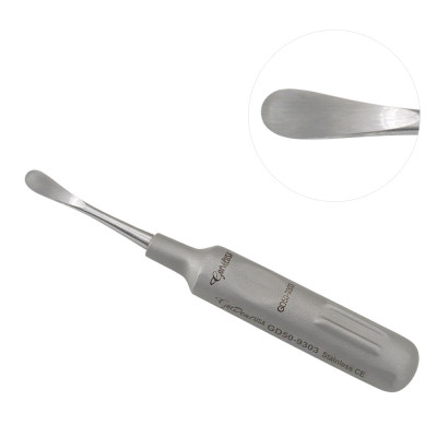 Canine Periosteal Elevator - B Single Ended Mini Handle