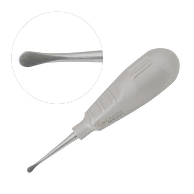 GerMed Periosteal Elevator 9C - 3.5mm Tip New Stubby Handle