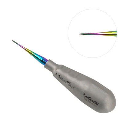 GLux Luxating Color Coated 1.5mm Silver Extra Small Rainbow Shaft New Handle