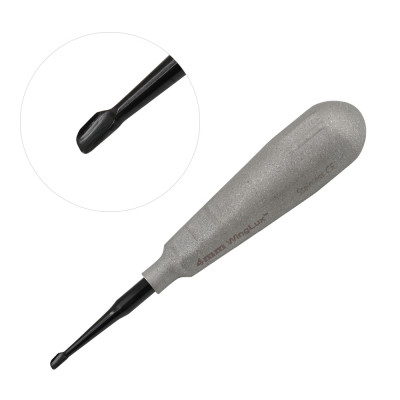 Winged Elevator Tip 4mm New Standard Handle Straight