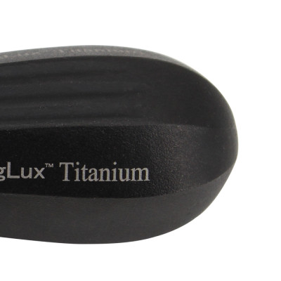 Luxating Winged WingLux Color Coated Titanium, 4mm Gun Metal