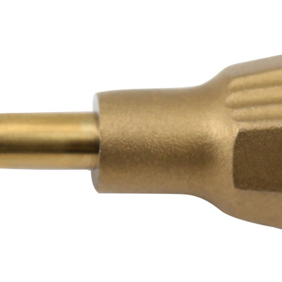 Luxating Winged WingLux Color Coated Titanium, 5mm Gold