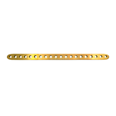 Straight Locking Plates 132mm Length 8.0mm Width 20 Holes 2.4mm Screws - Gold