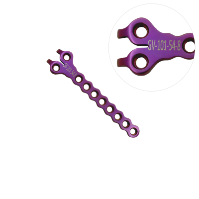 Tine Locking Plates 54mm Length 8 Holes