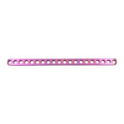 Non-Locking Plates 100mm Length 6.0mm Width 20 Holes 2.0mm Screws - Purple