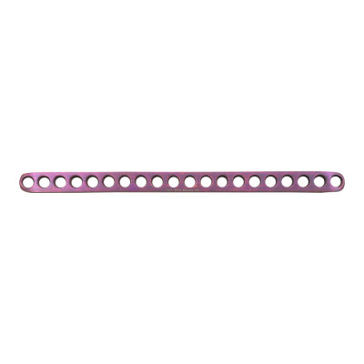 Non-Locking Plates 80mm Length 5.0mm Width 20 Holes 1.5mm Screws - Purple