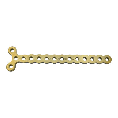 Y Locking Plates 89mm Length 12 Holes 2.4mm Screws - Gold