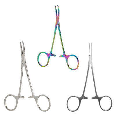 Halstead Mosquito Forceps, Color Coated