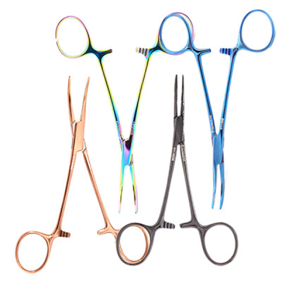 Kelly Hemostatic Forceps 5 1/2" Straight Color Coated