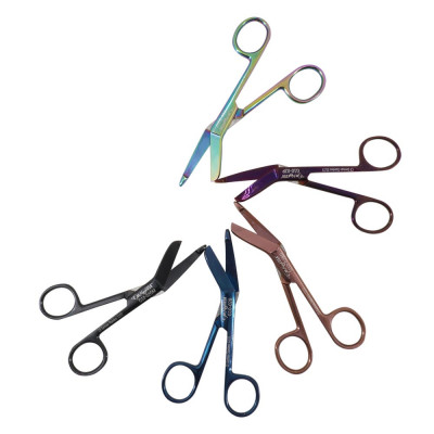 Lister Bandage Scissors 4 1/2" Color Coated