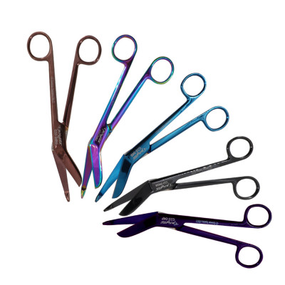 Lister Bandage Scissors 7 1/4" Color Coated