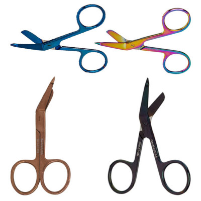 Lister Bandage Scissors 3 1/2" Color Coated