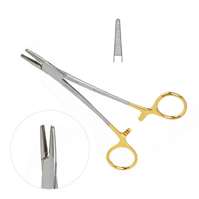 Mayo Hegar Needle Holder Serrated Tungsten Carbide