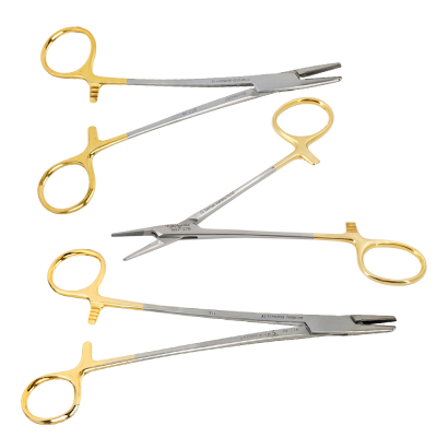 Mayo Hegar Needle Holder Serrated Tungsten Carbide