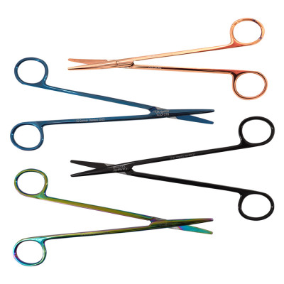 Metzenbaum Dissecting Scissors Straight 7" Color Coated