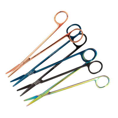 Metzenbaum Dissecting Scissors Straight 7" Color Coated