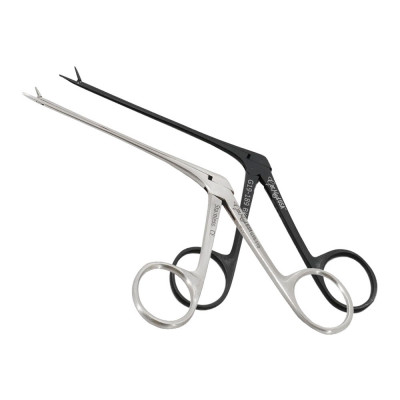 Micro Alligator Ear Forceps Serrated Shaft