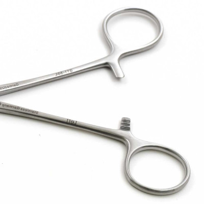 Rochester Carmalt Forceps, Curved, Left Hand