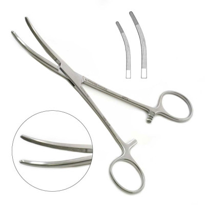 Rochester Carmalt Forceps, Curved, Left Hand