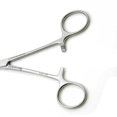 Rochester Carmalt Forceps, Straight, Left Hand