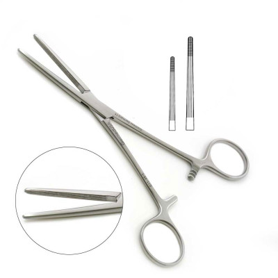 Rochester Carmalt Forceps, Straight, Left Hand