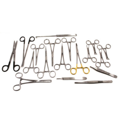 Feline Spay/Neuter Pack with Black Handle SuperCut Scissors