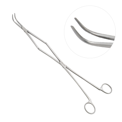 Equine Root Fragment Forceps 16 inch, Double Action, 90° Angle