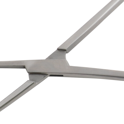 Equine Root Fragment Forceps 16", Double Action, 90° Angle