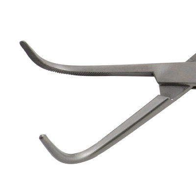 Equine Root Fragment Forceps, Double Action, 90° Angle