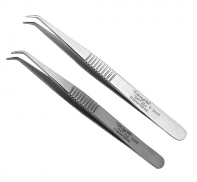 Vessel Cannulation Forceps 4"