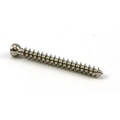 Cancellous Bone Screws 4.0 mm Stainless Steel - Fully Threaded 14mm Length Hex Head